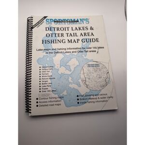 Sportsman's Connection DETROIT LAKES AND OTTER TAIL AREA Fishing Maps Guide Book
